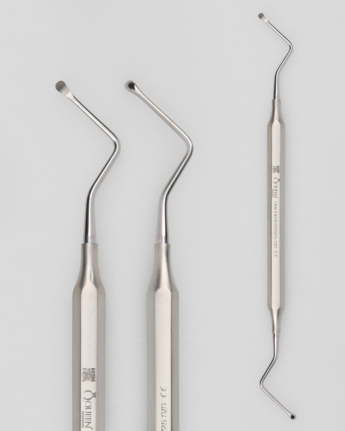 Queen  Z Açılı Lucas Cerrahi Küret LUCAS 1R-1L 18 5cm - QBCUR1H103