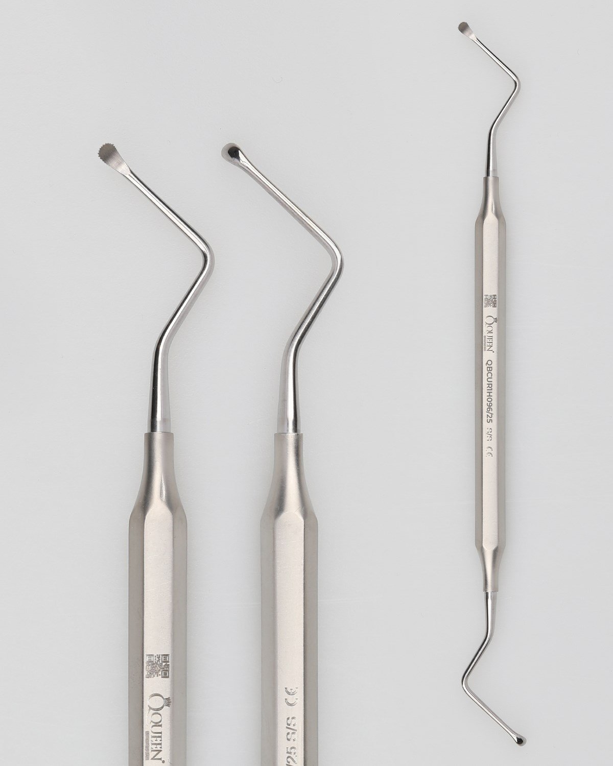 Queen  Z Açılı Lucas Cerrahi Küret LUCAS 3R-3L 18cm - QBCUR1H096