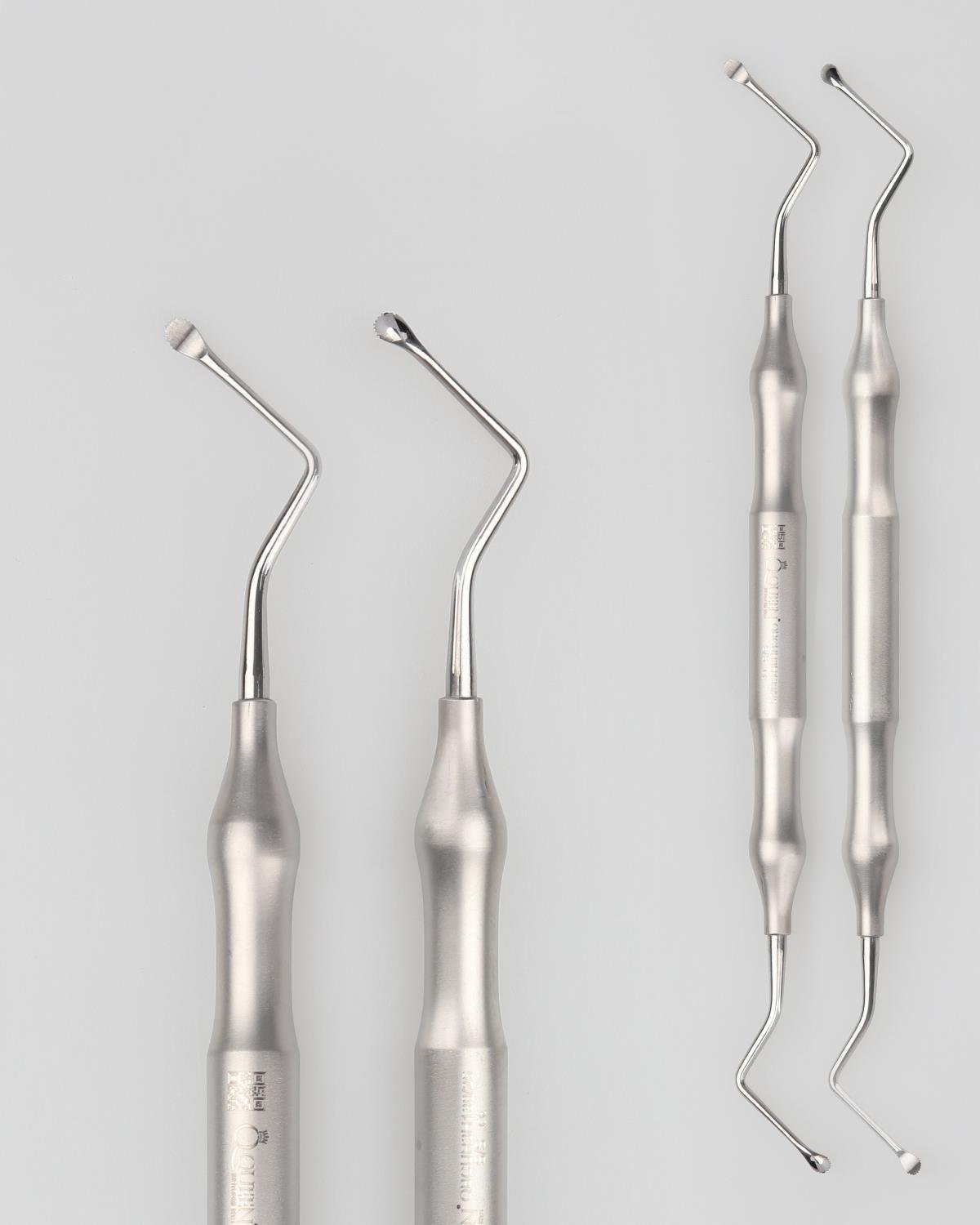 Queen  Z Açılı Lucas Cerrahi Küret LUCAS 2R-2L 18cm - QBCUR3H130