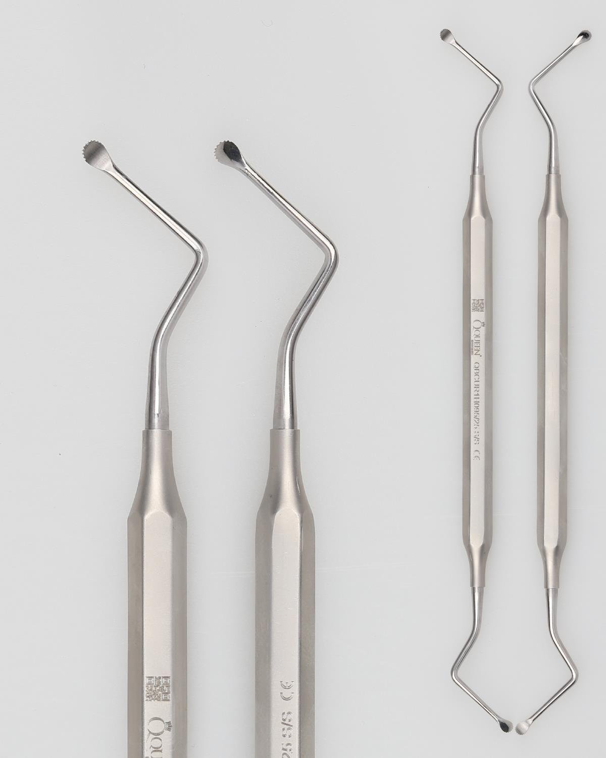 Queen  Z Açılı Lucas Cerrahi Küret LUCAS 2R-2L - QBCUR1H095