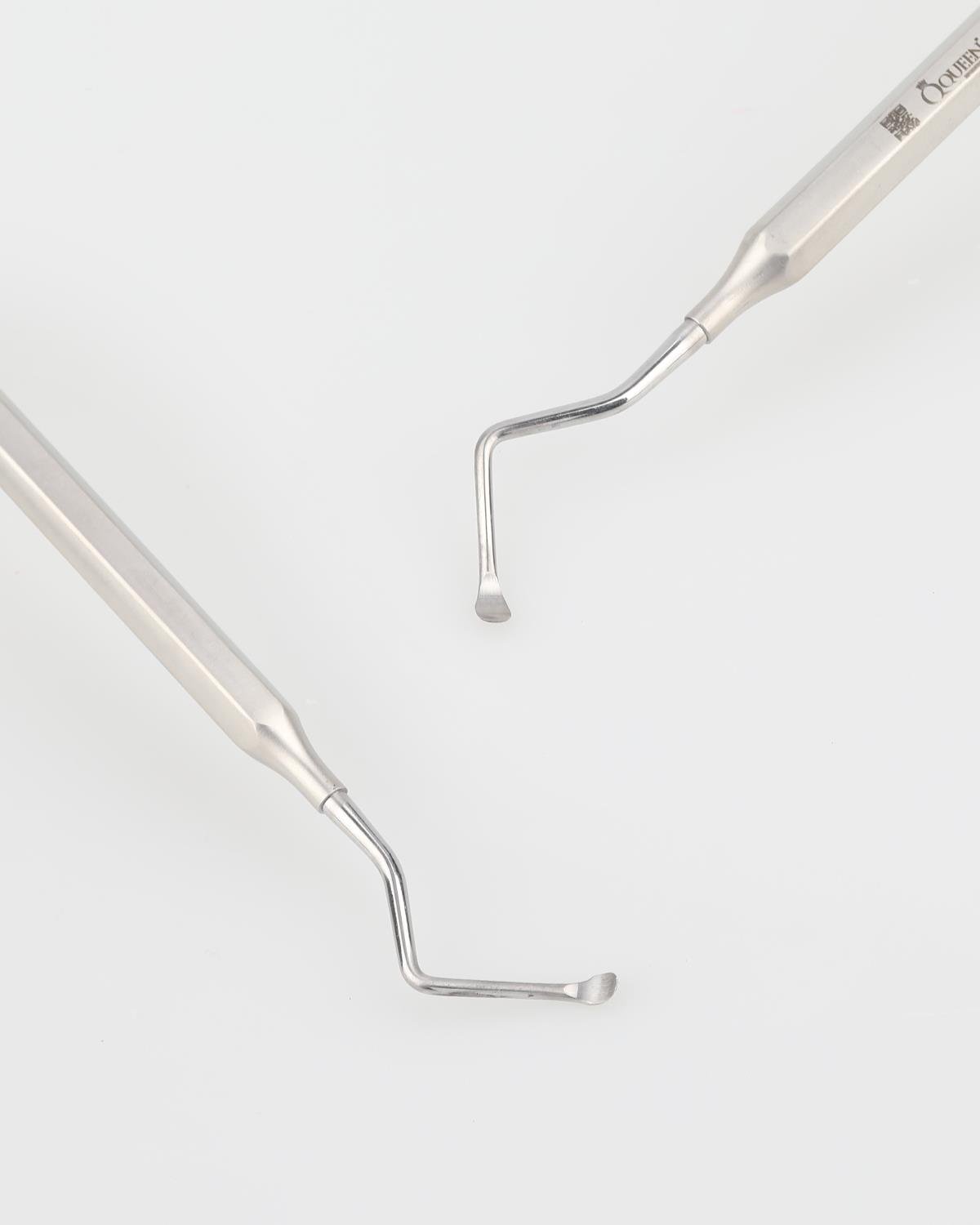 Queen  Z Açılı Lucas Cerrahi Küret LUCAS 3R-3L 19cm - QBCUR1H079