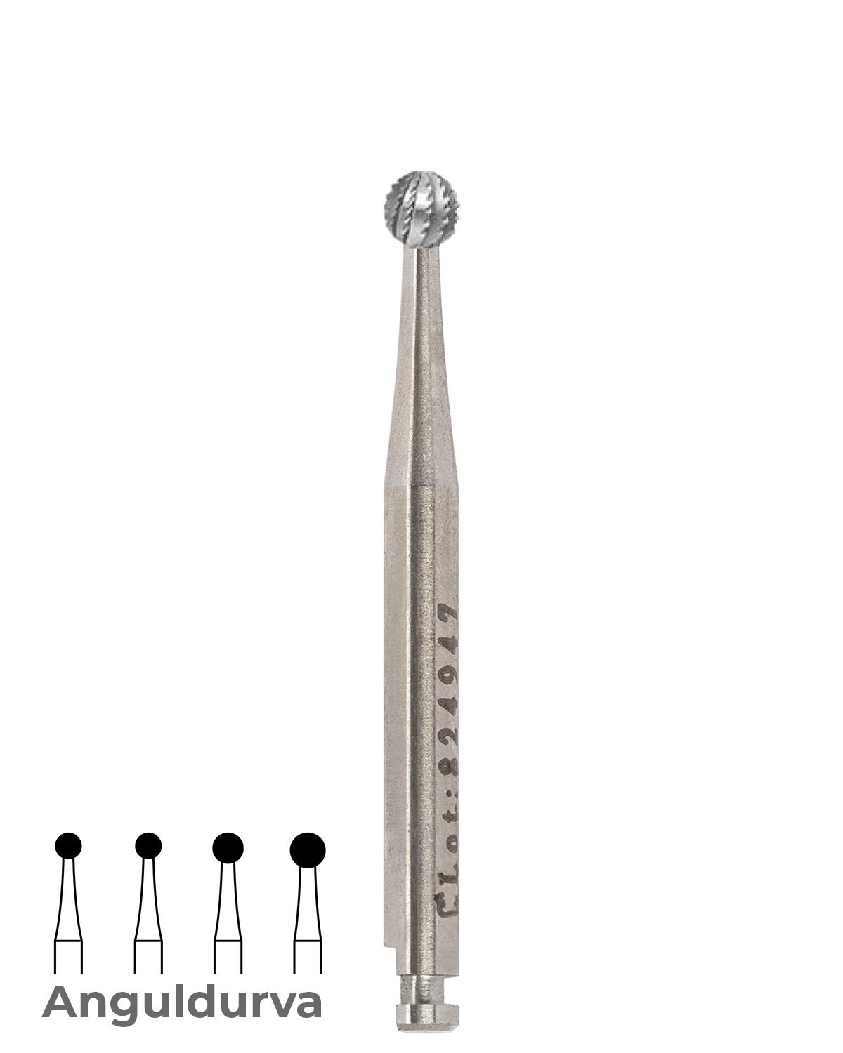 RBCB141A Anguldurva Tungsten Karbit Top baş, Rond Cerrahi Kemik Kesici Frez