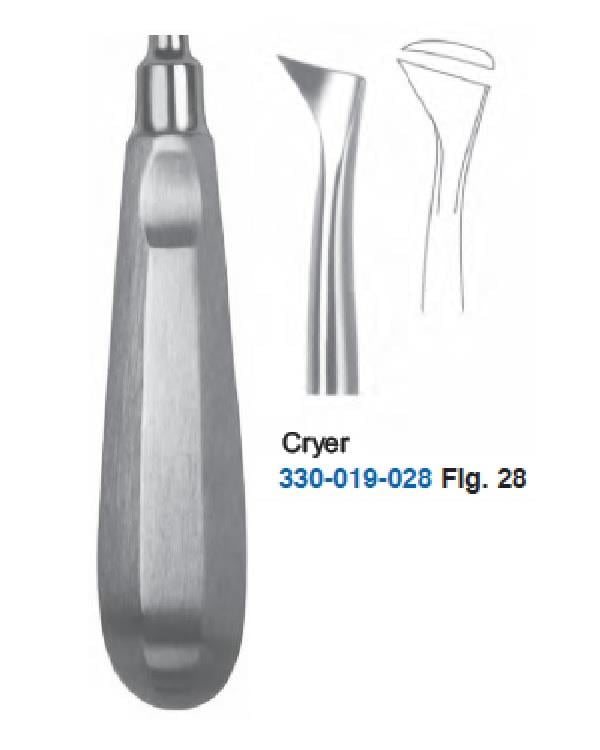 Sağ Cryer Elevatör Cryer Fig28 16cm