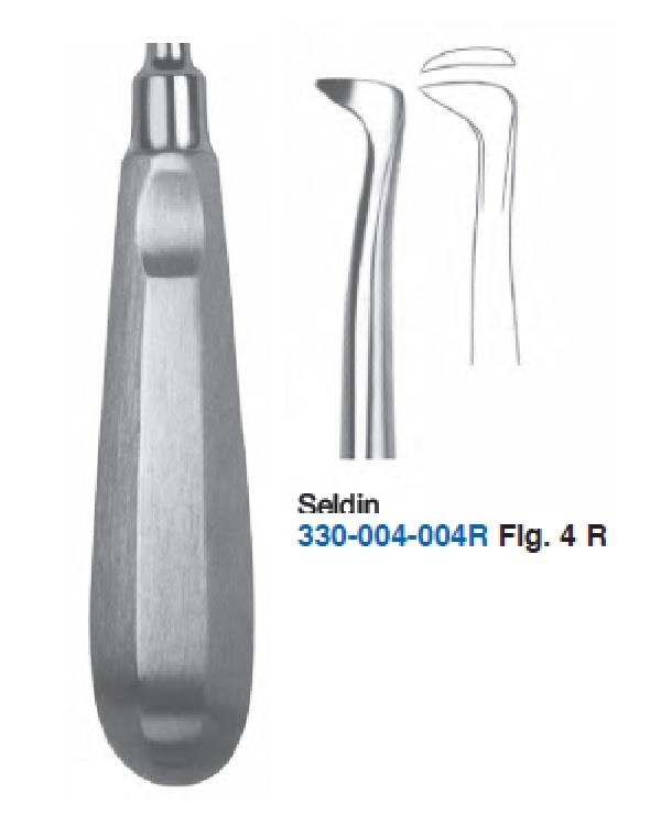 Sağ Cryer Elevatör Seldin Fig4R 16cm