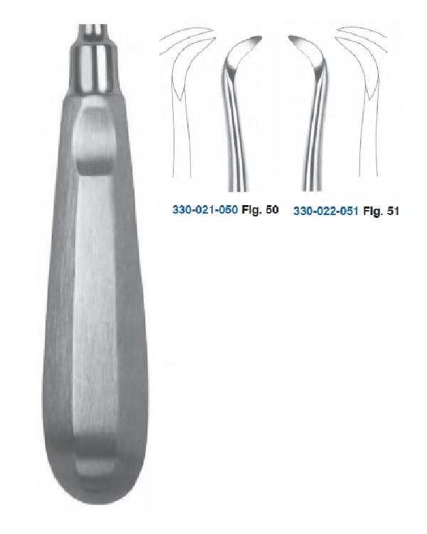 Sağ-Sol Apekso Heidbrink Elevatör Seti 16cm 2 Parça/Pkt