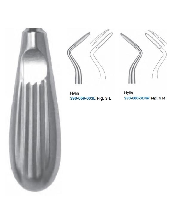 Sağ-Sol Bien Elevatör Seti Hylin 2,5mm 14cm 2 Parça/Pkt