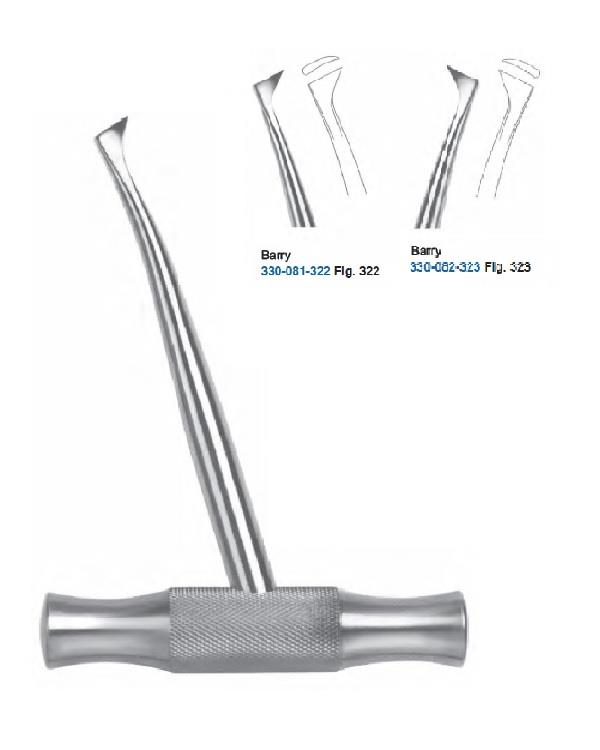 Sağ-Sol Cryer Elevatör Seti Barry 11cm 2 Parça/Pkt