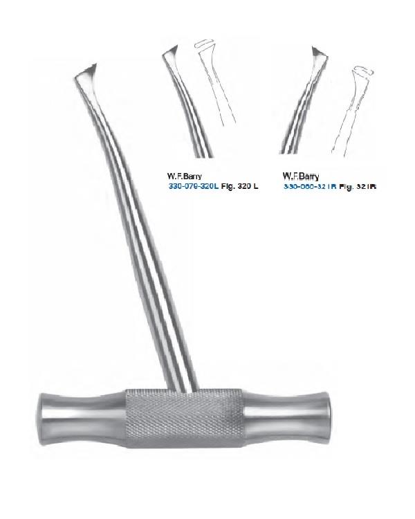 Sağ-Sol Cryer Elevatör Seti W.F.Barry Fig320L 11cm 2 Parça/Pkt