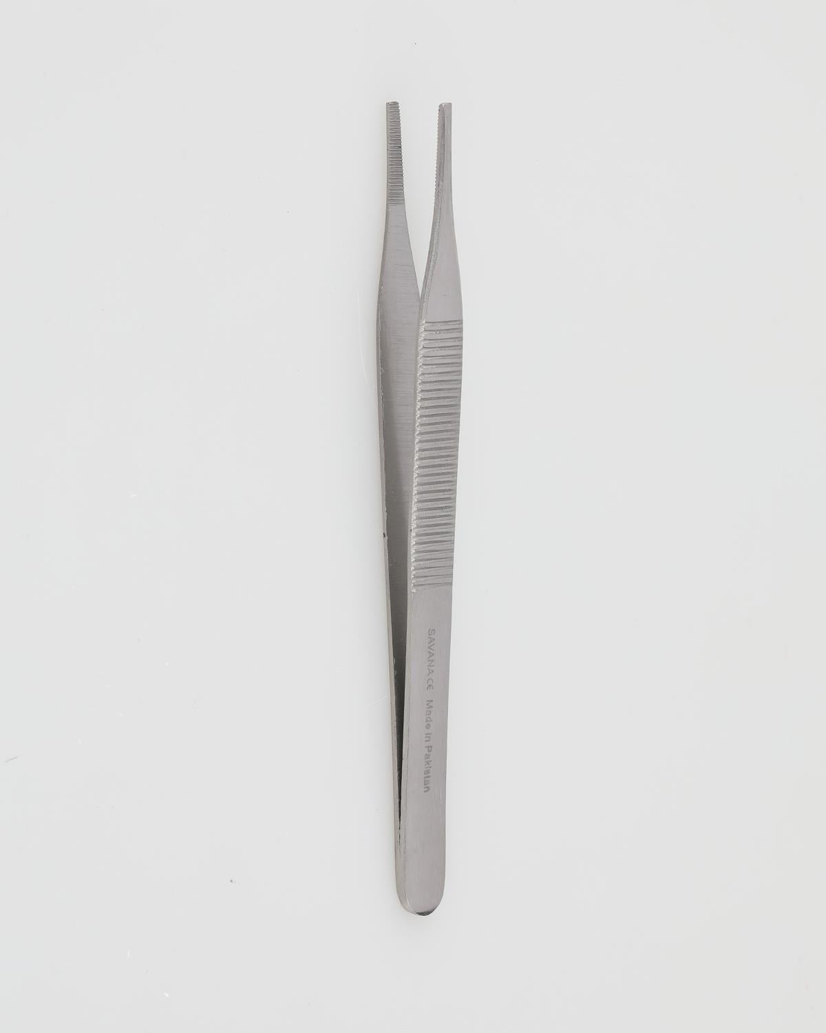 Savana  Düz Dişsiz Penset Micro-Adson 12cm - STP058