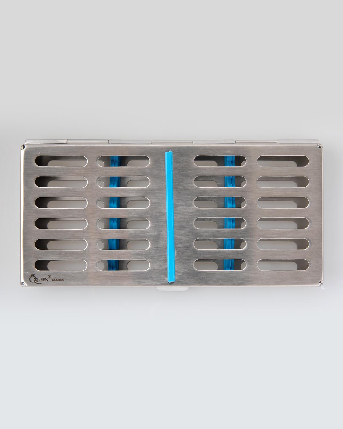 Silikon Tutamaçlı Sterilizasyon Kaseti 7 Aletlik