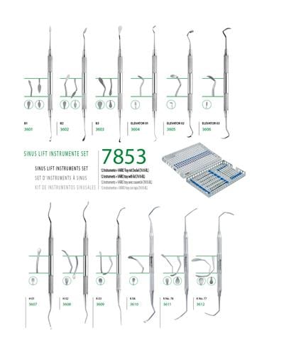 Sinüs Lifting Aleti Seti