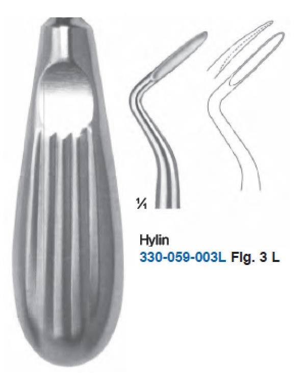 Sol Bien Elevatör Hylin Fig3L 2,5mm 14cm