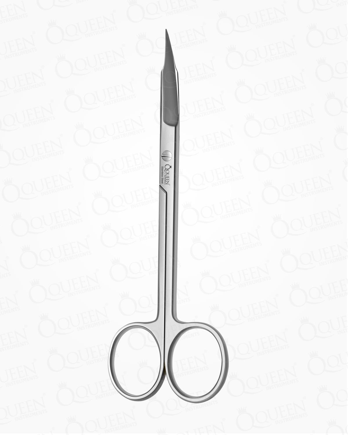 Super Cut (Tırtıklı) Eğri Cerrahi Makas Goldmann-Fox 12,5cm