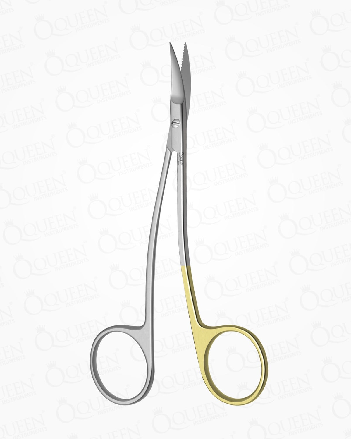 Super Cut (Tırtıklı) S Eğri Cerrahi Makas La Grange 11,5cm