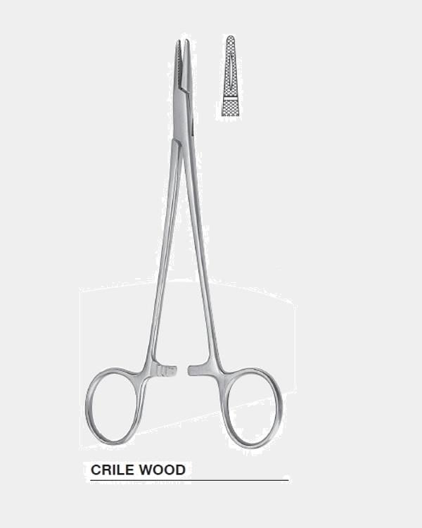 TC,Tungsten Carbide Düz Makas Portegü Crile-Murray 16cm