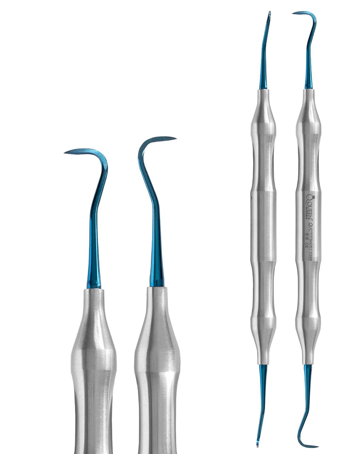Titanyum Kaplama Küret fig. H6/H7 17cm
