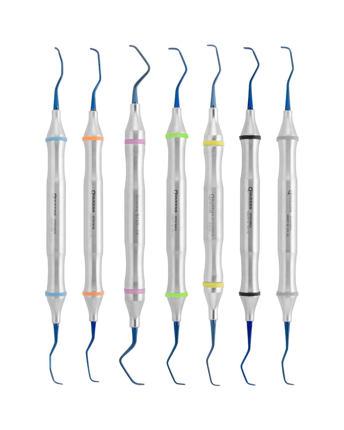 Titanyum Kaplama Küret Seti 17cm 7 Parça/Pkt