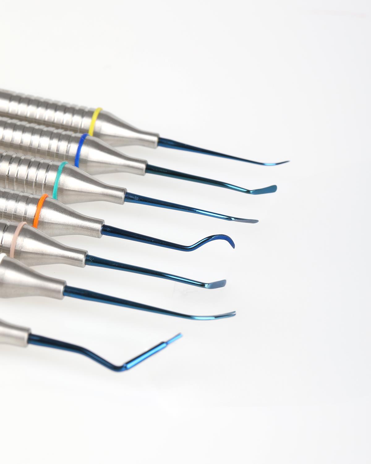 Titanyum Kompozit Aleti Seti 7.5cm/5.5cm 7 Ad./Pkt