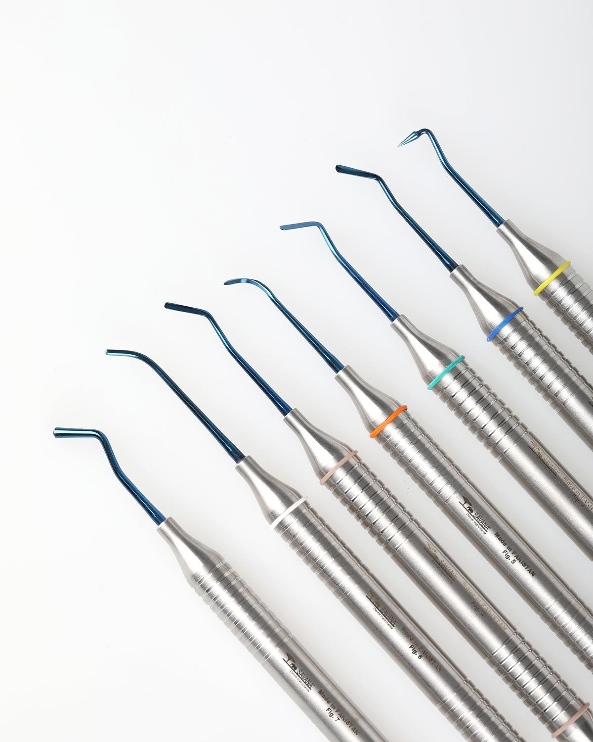 Titanyum Kompozit Aleti Seti 7.5cm/5.5cm 7 Ad./Pkt