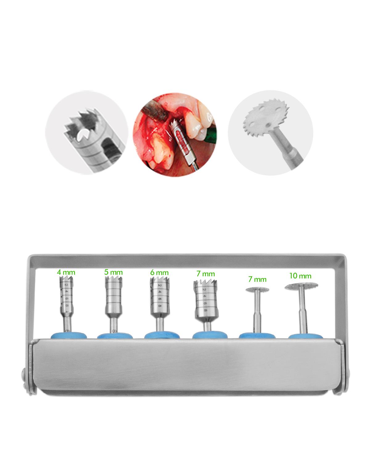 Trefan Frez 2,8cm 6 Ad./Kaset