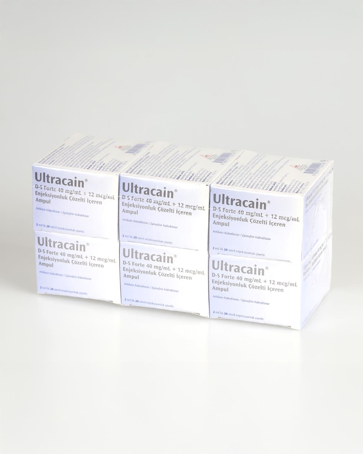 Ultracain  Aspirasyonlu Şırınga Seti - FORT120