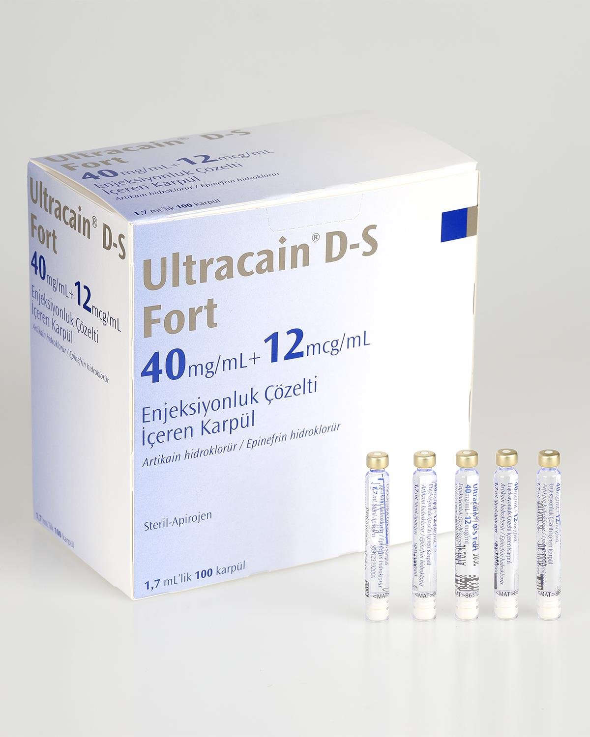 Ultracain  Aspirasyonlu Şırınga Seti - KARPULF10