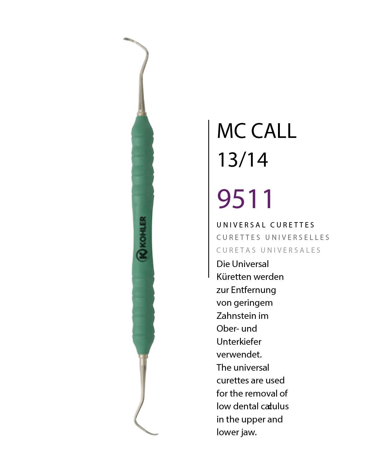 Üniversal Küret McCALL 13/14