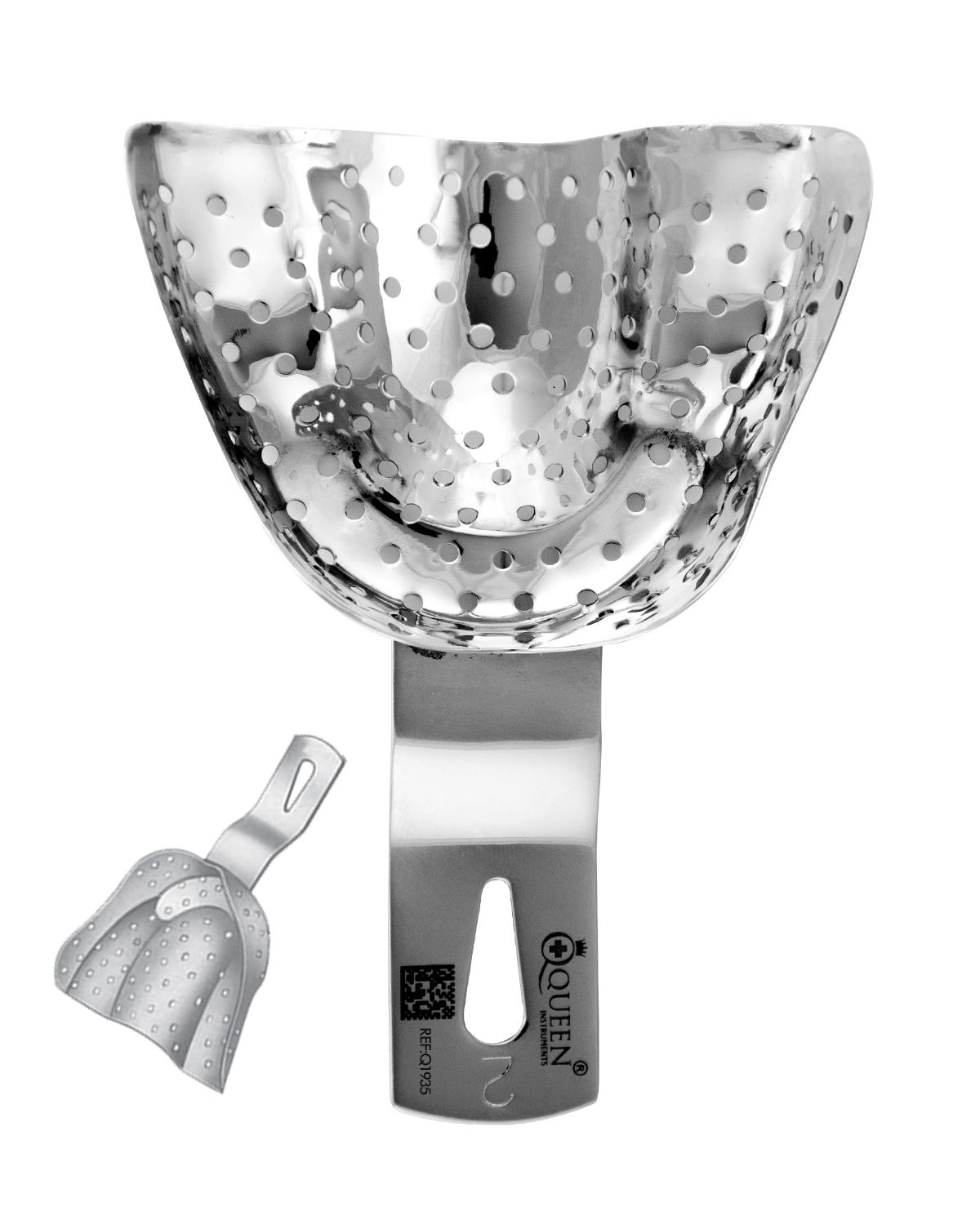 Üst Ön Dişli, Arka Dişsiz (Kenedy) Ölçü Kaşiğı fig. 3 10,5cm