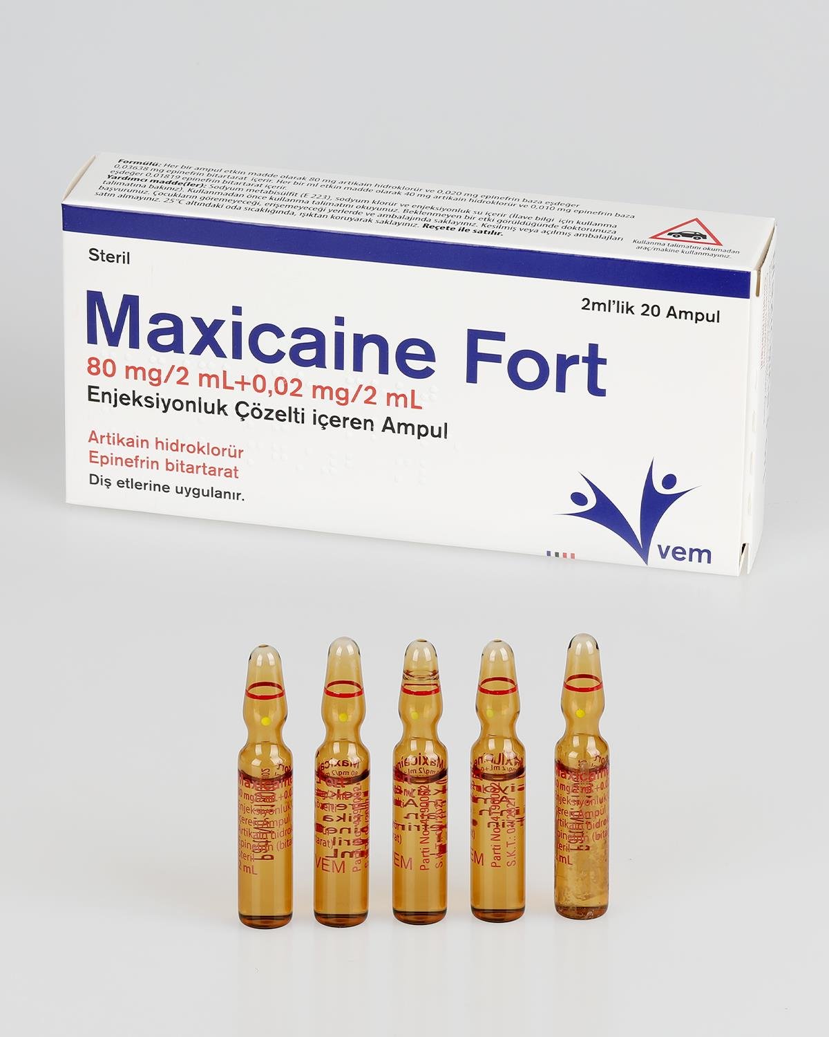 Vem ilaç  Aspirasyonlu Şırınga - MAXF