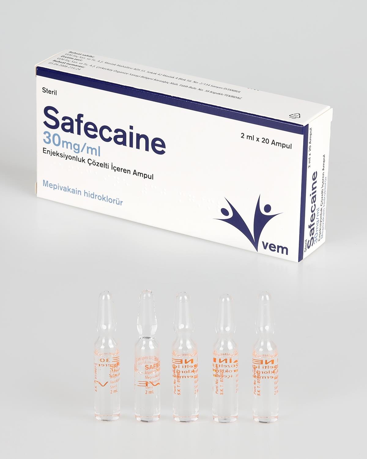 Vem ilaç  Aspirasyonlu Şırınga - SAF