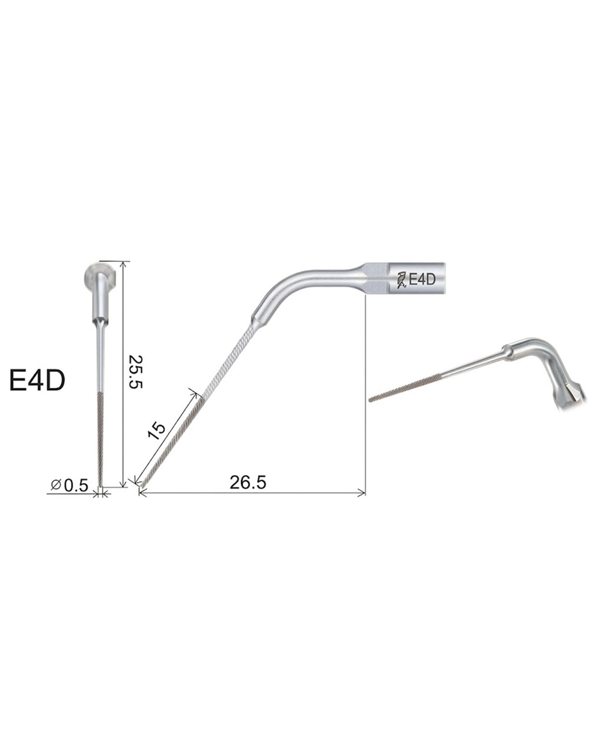 Woodpecker Endodonti  Kavitron Ucu  E4D Scaler Tips 