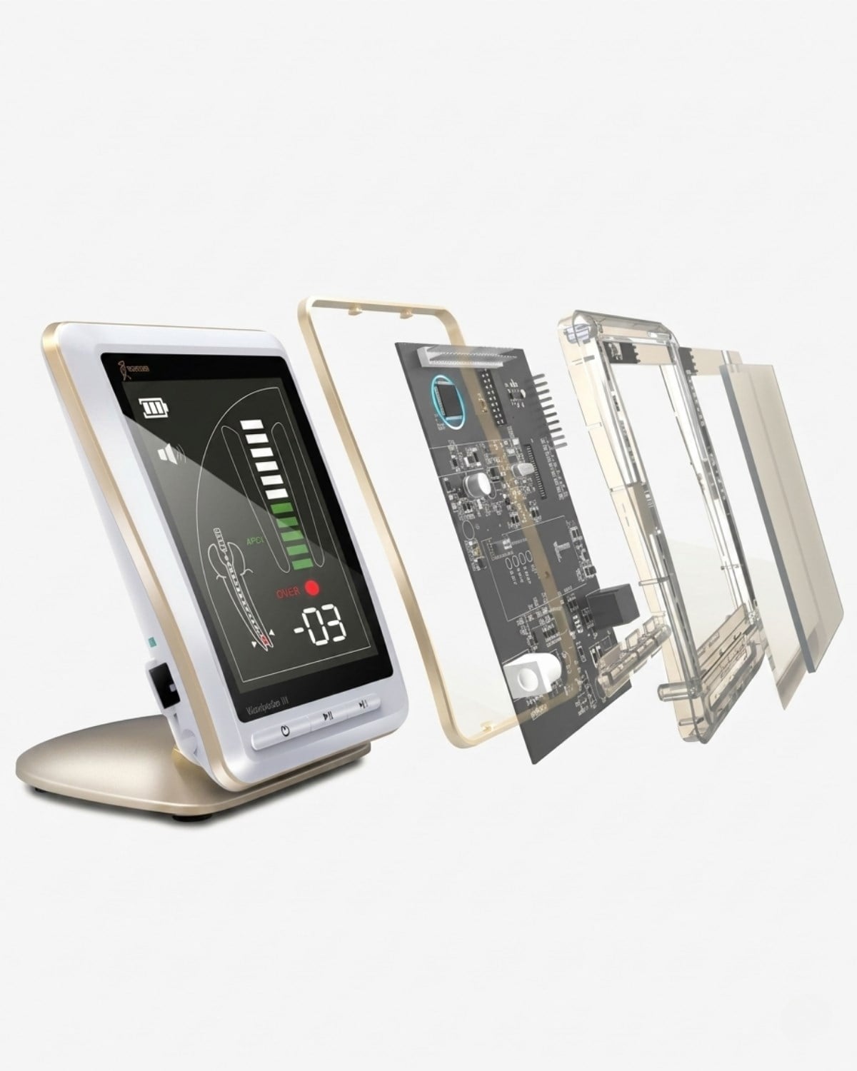 Woodpecker ENDOPACE Endomotor Alana + Woodpex 3 Gold Apex Locater Hediye