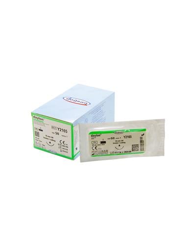 Y2165 Daylon 5/0 16 3/8 Keskin (Δ) 45cm Polyamid Emilemeyen Sütür 12 Ad./Pkt