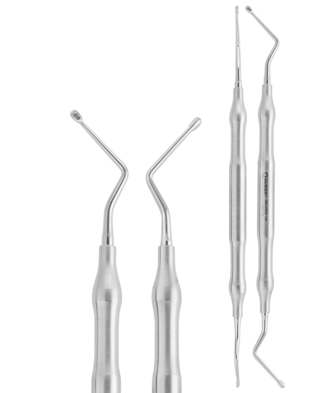 Z Açılı, Kaşık Cerrahi Küret HEMINGWAY 1R/1L 18cm