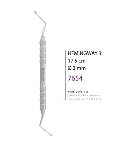 Z Açılı, Kaşık Cerrahi Küret HEMINGWAY fig. 3