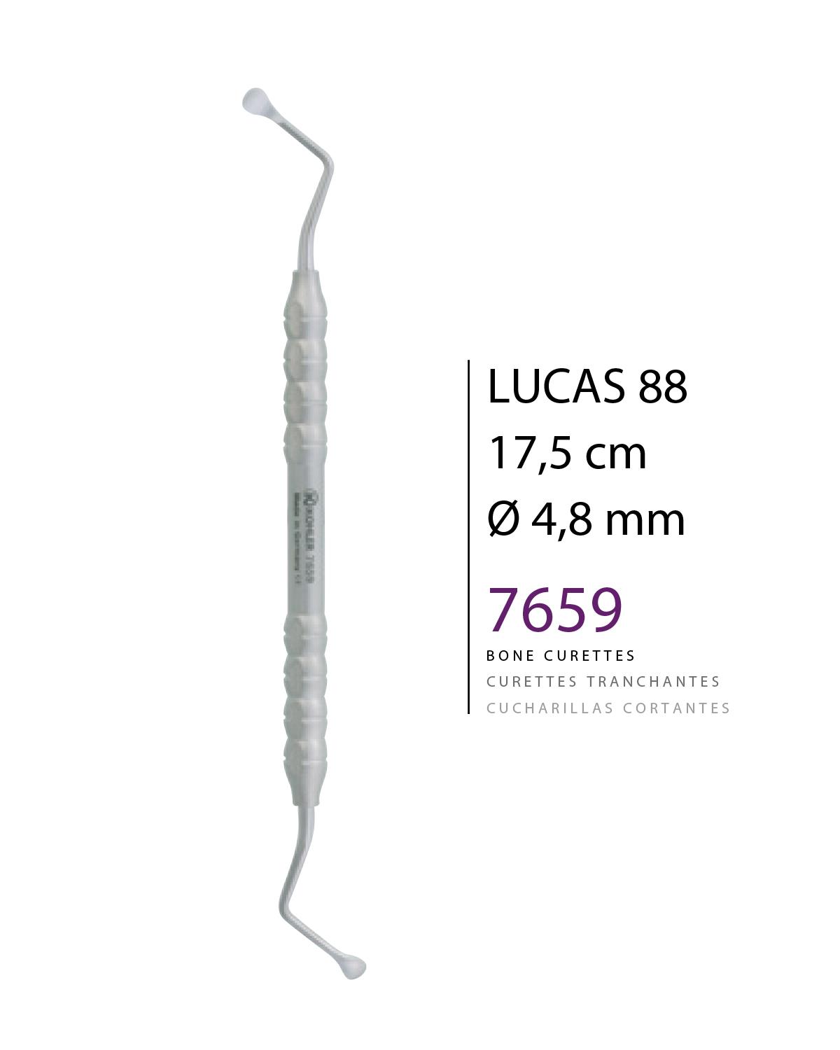 Z Açılı, Lucas Cerrahi Küret Lucas fig. 88