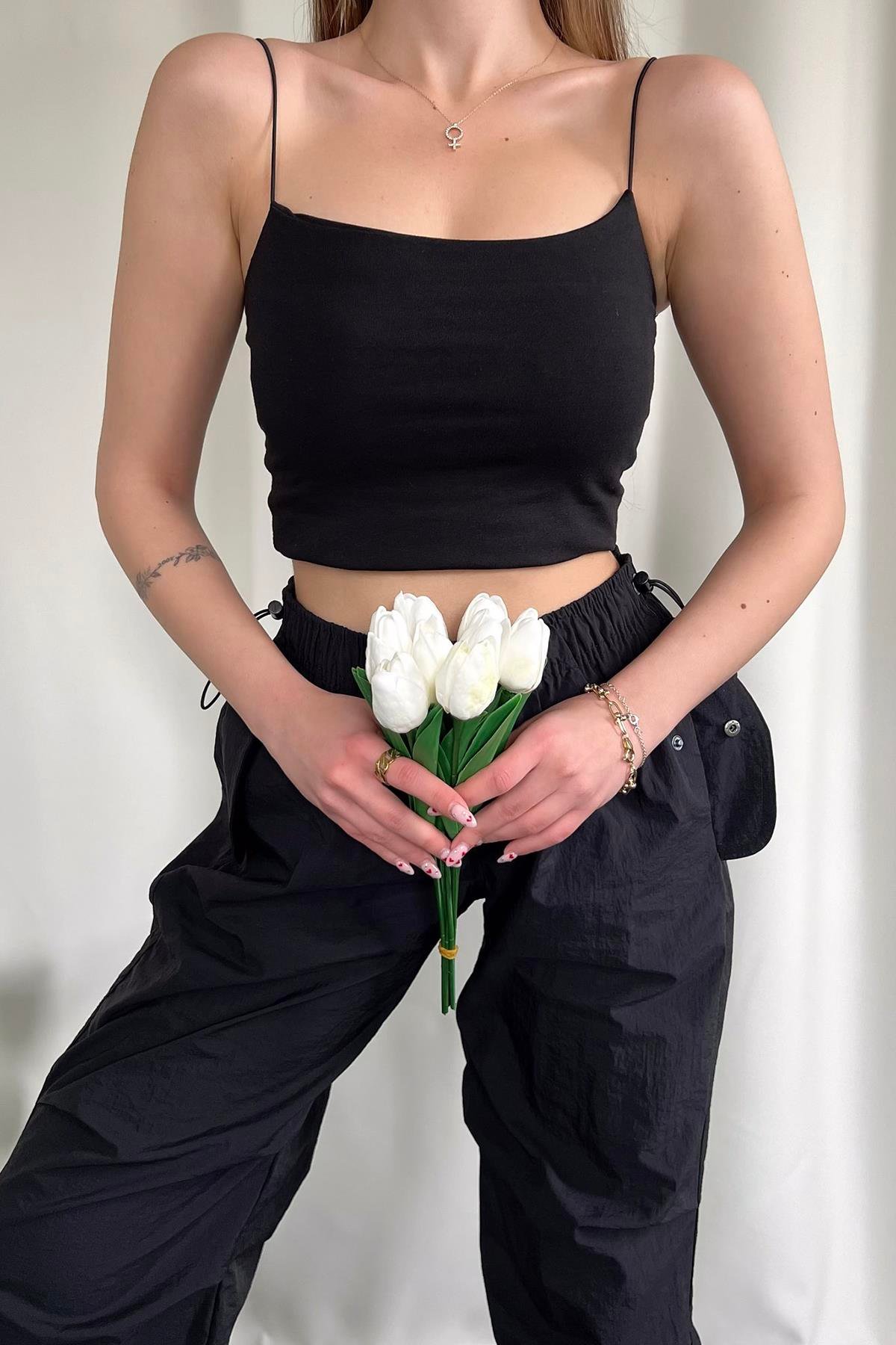 BÜSTİYER ATLET SİYAH