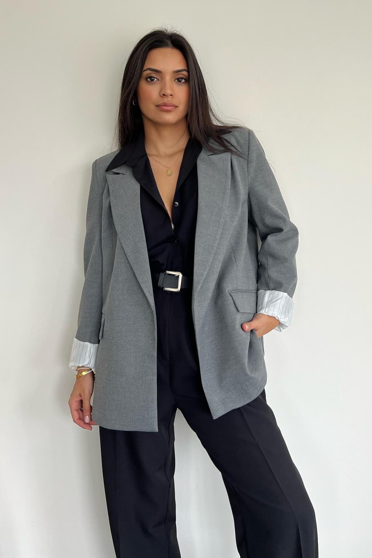 STRIPED LINING JACKET