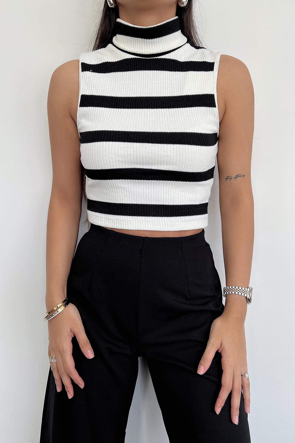 TRUE CAMOSET GESTREIFTES CROP