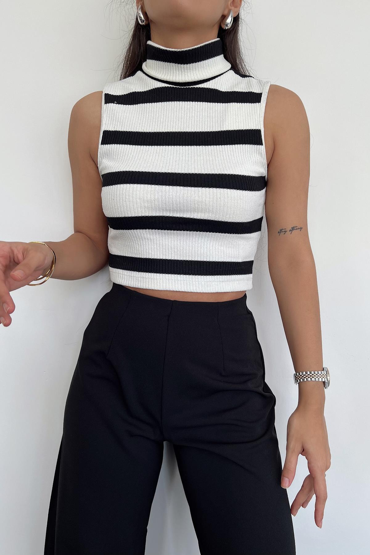 TRUE CAMOSET GESTREIFTES CROP