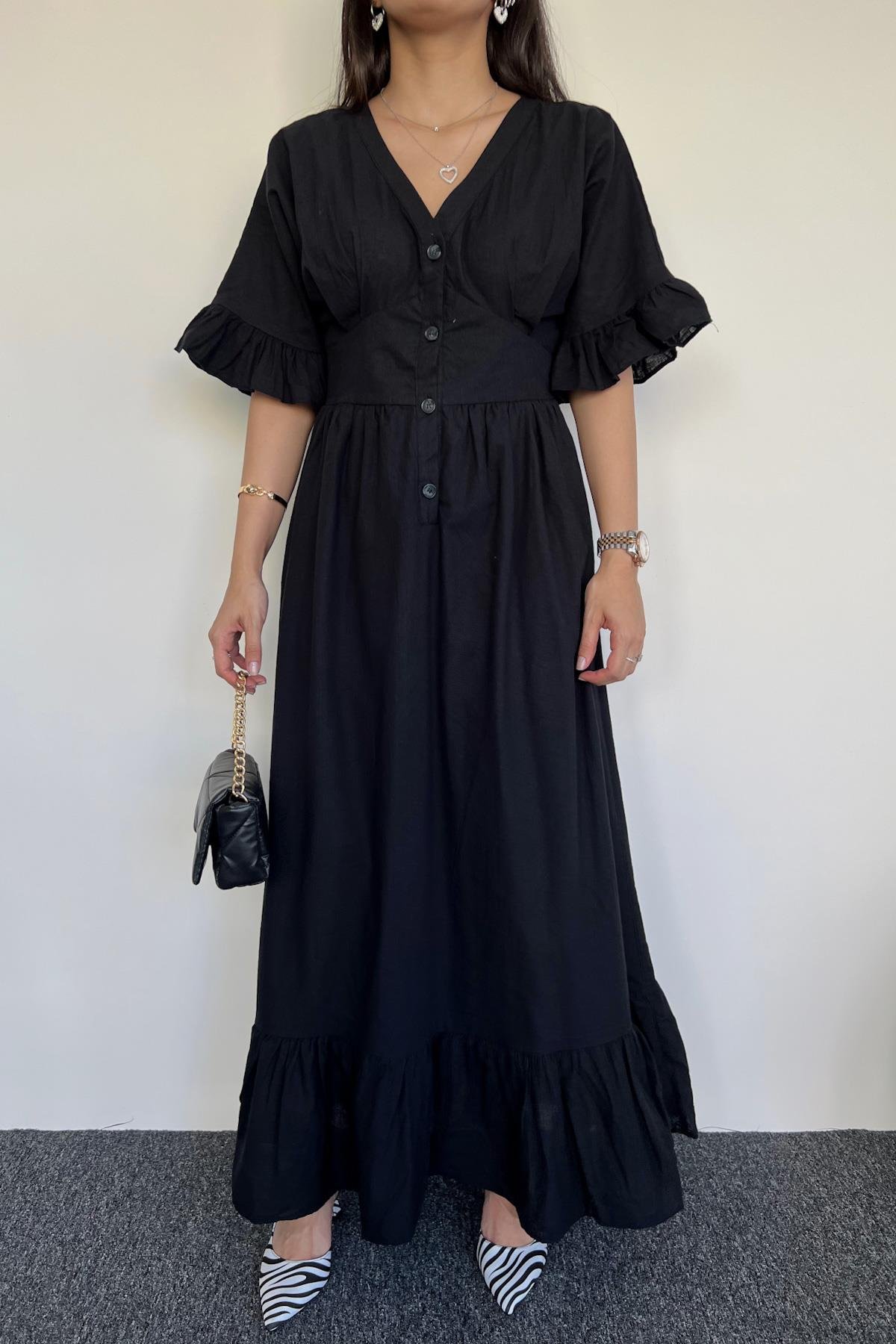 ДЛИННОЕ ПЛАТЬЕ С РУКАВАМИ