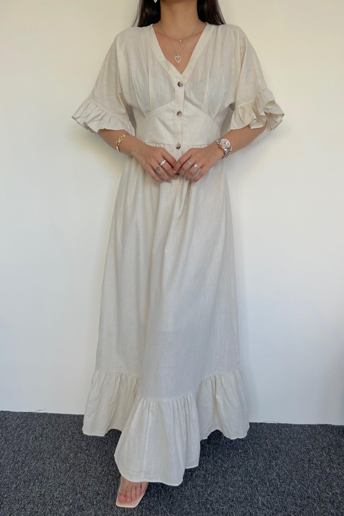 ДЛИННОЕ ПЛАТЬЕ С РУКАВАМИ