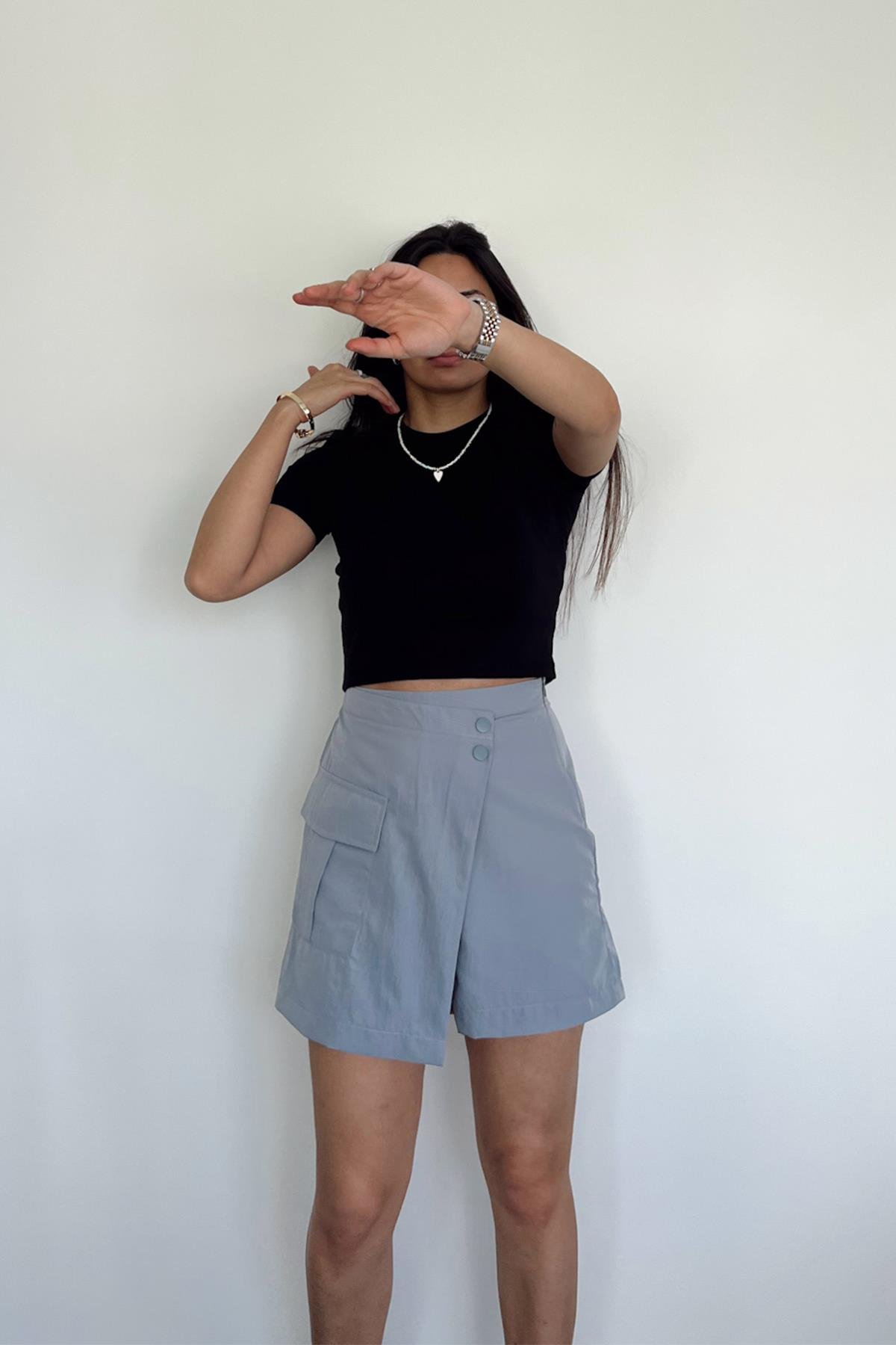 ЮБКА-ШОРТЫ С КАРМАНАМИ PARACHUTE