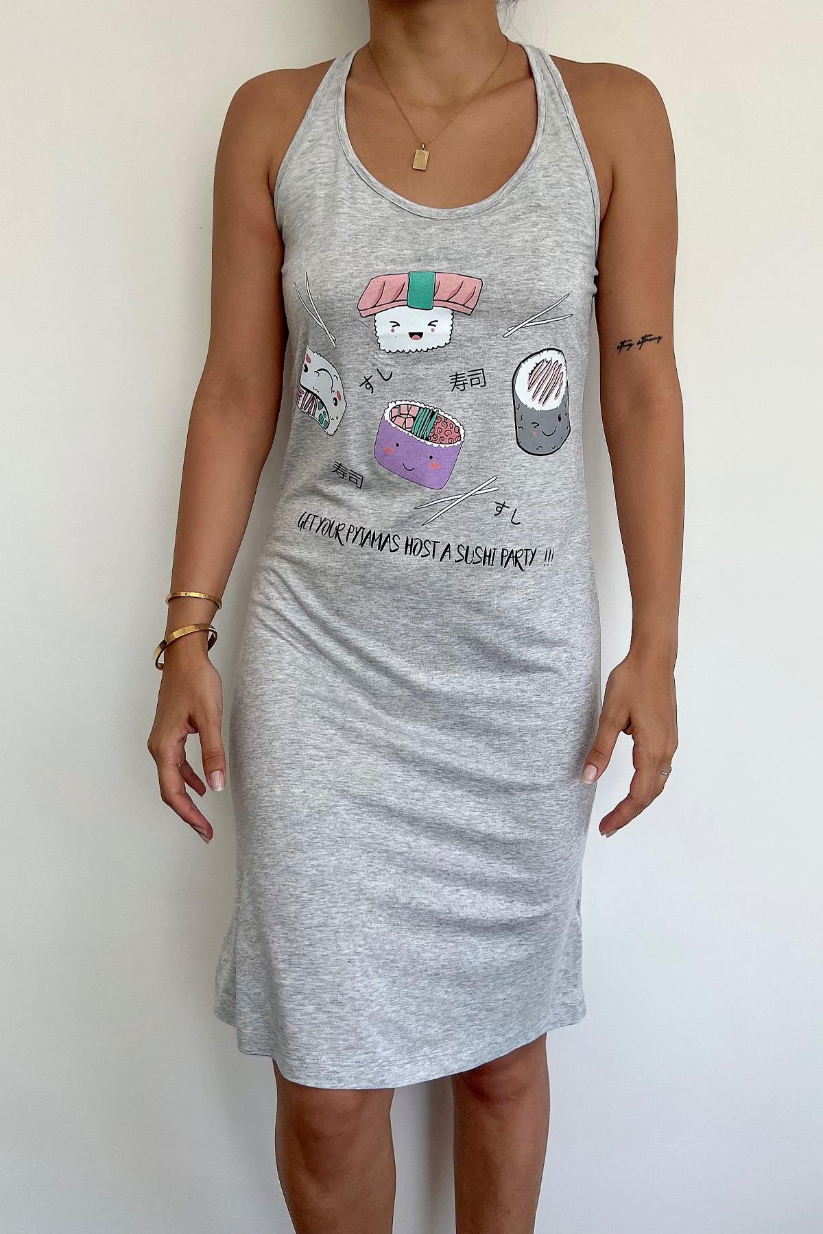 Sushi Party Baskılı 