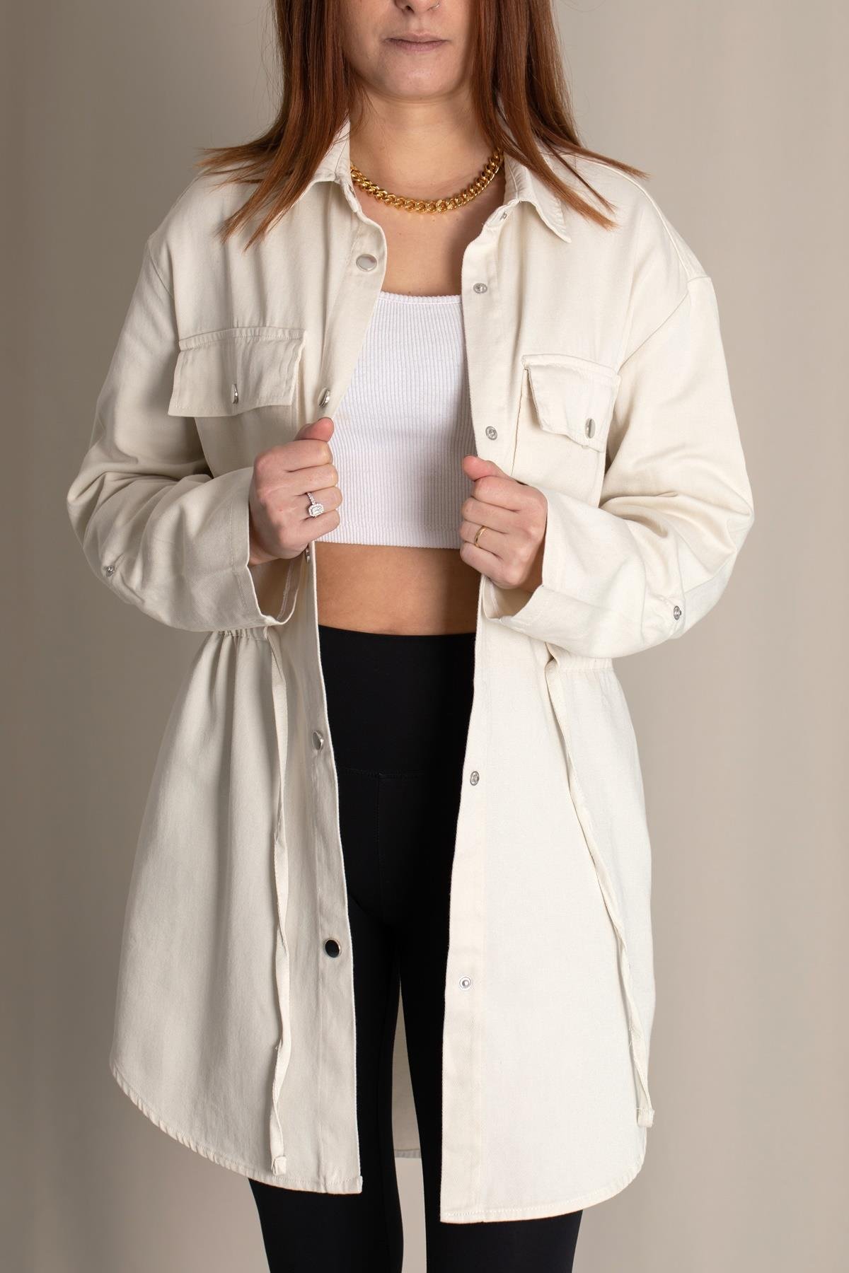 ADJUSTABLE WAIST SHIRT