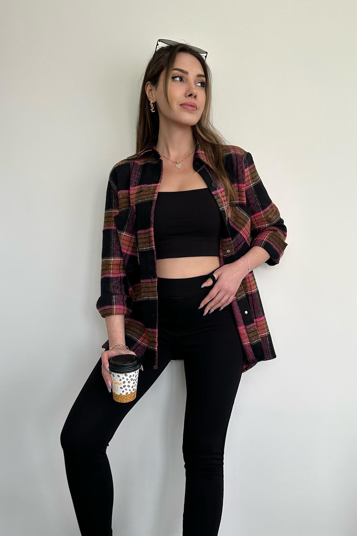 РУБАШКА В Клетку С ПРУЖИНАМИ