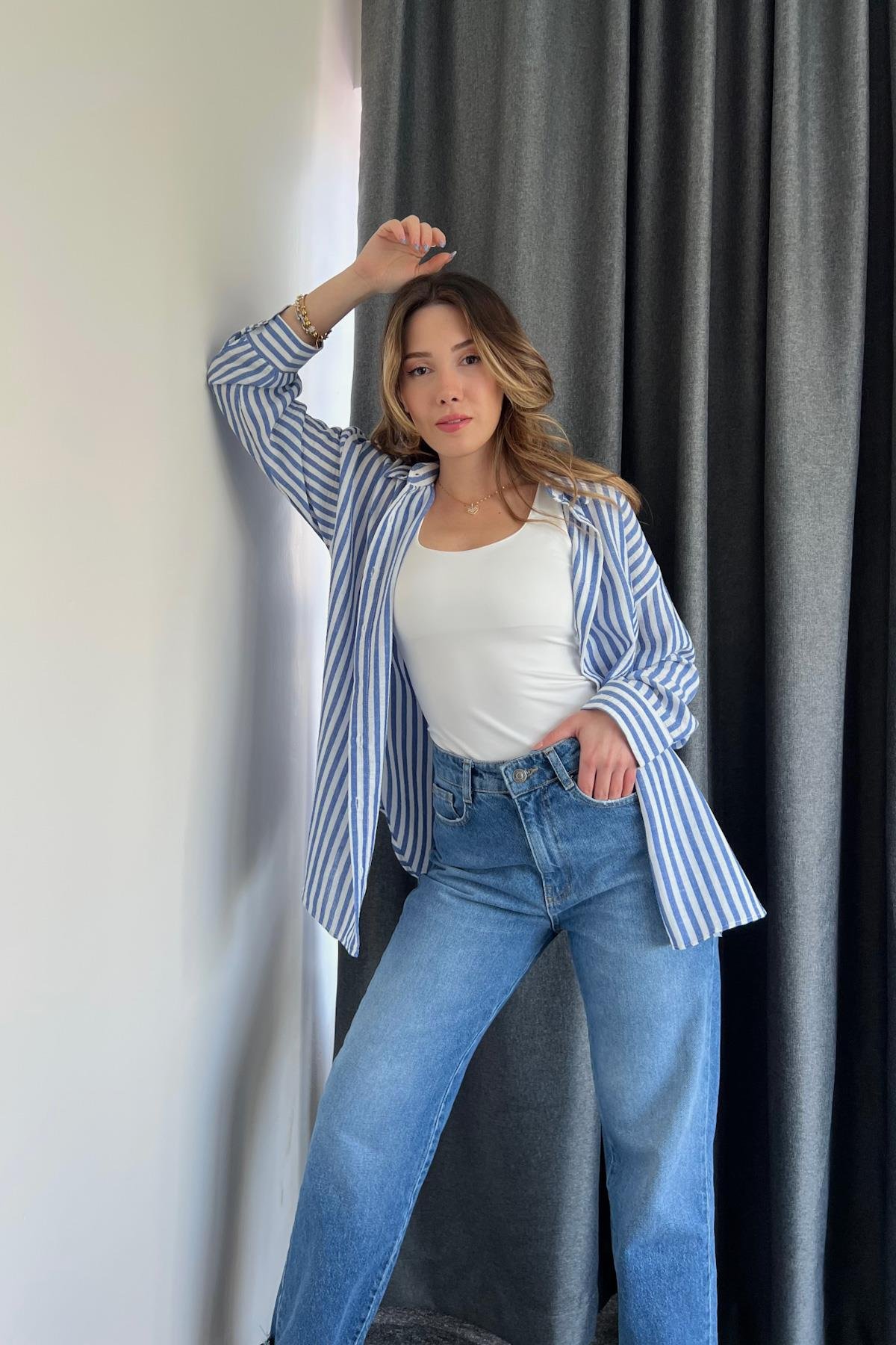 قميص داتكا مخطط