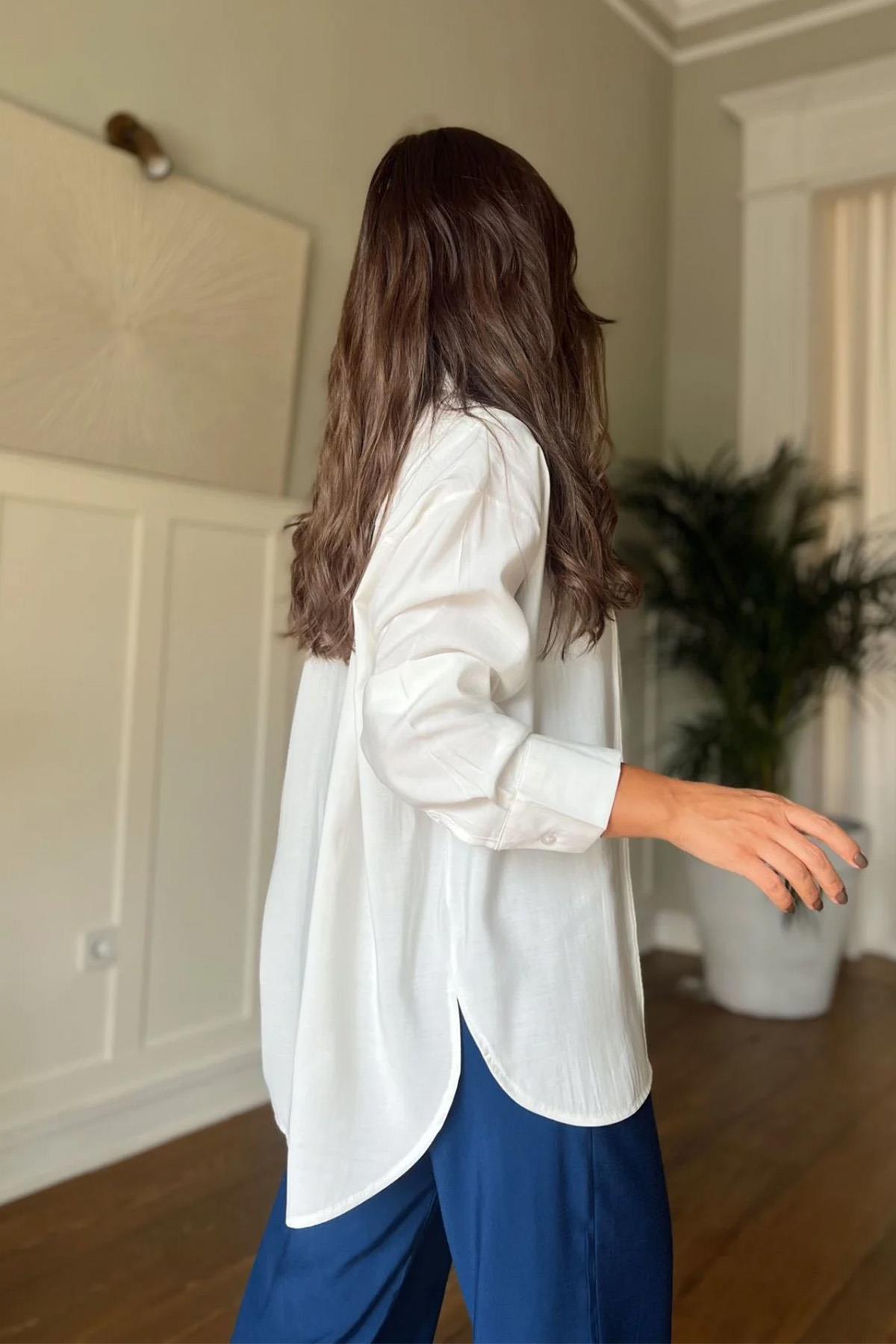 قميص من القماش المشروط