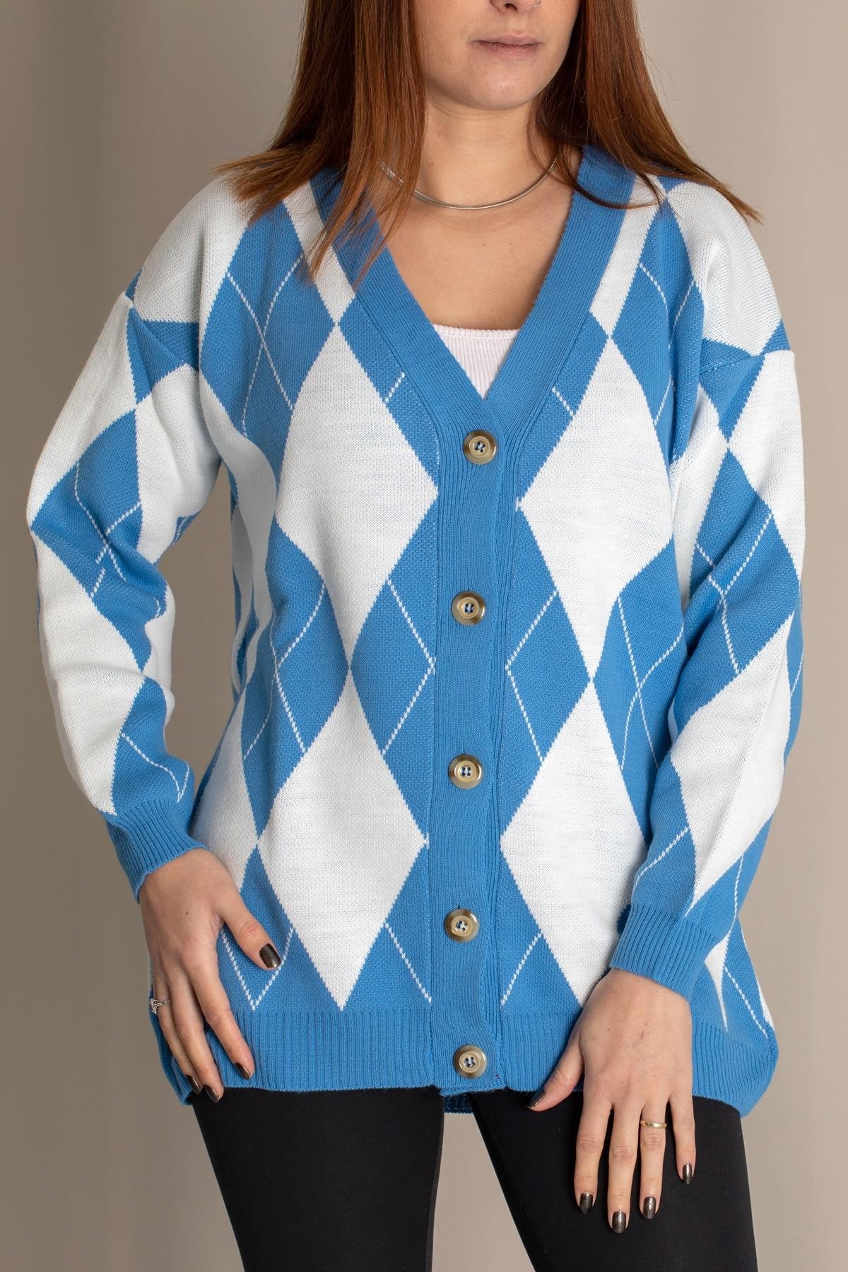 BAKLAVA PATTERNED CARDIGAN