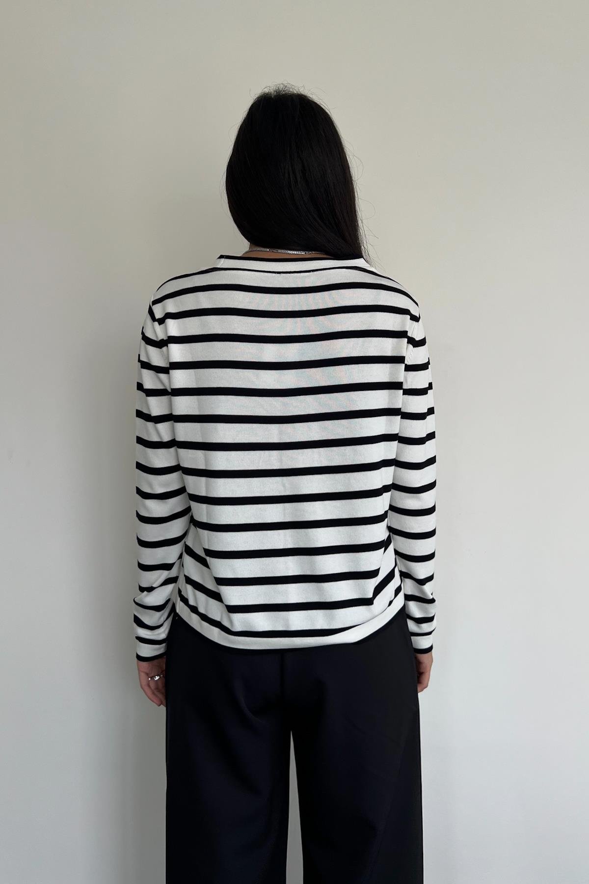 GESTREIFTER CARDIGAN